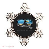 Panama City Beach Florida Palm Tree Sunglasses Souvenir Ornament thumb 0