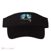 Panama City Beach Florida Palm Tree Sunglasses Souvenir Visor thumb 0