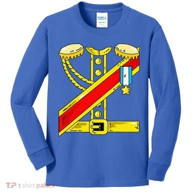 Prince Charming Costume Funny Halloween Gift Kids Long Sleeve Shirt
