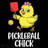 Pickleball Chick Cute Gift Doggie Tank thumb 4