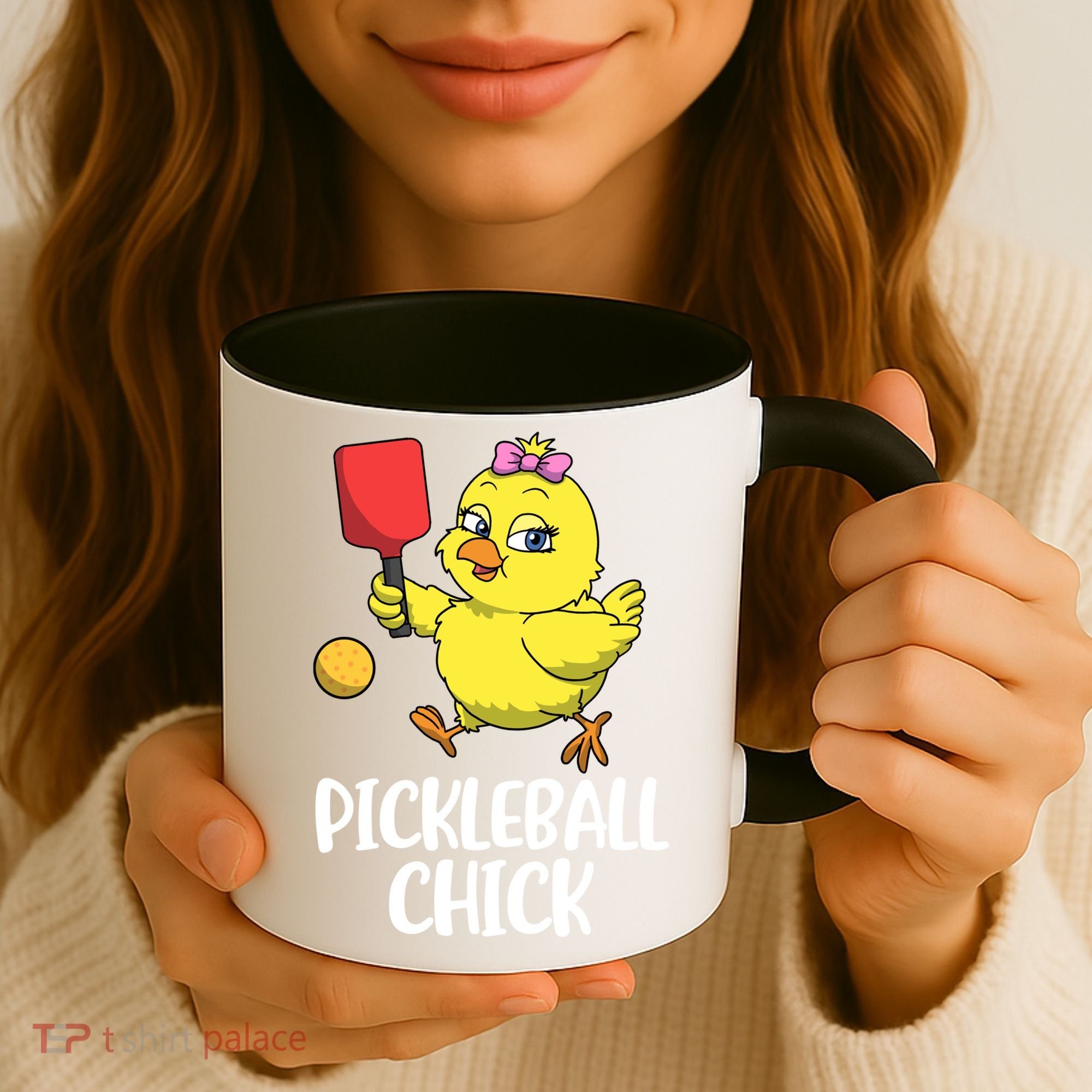 Pickleball Chick Cute Gift Coffee Mug