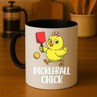 Pickleball Chick Cute Gift Coffee Mug thumb 4