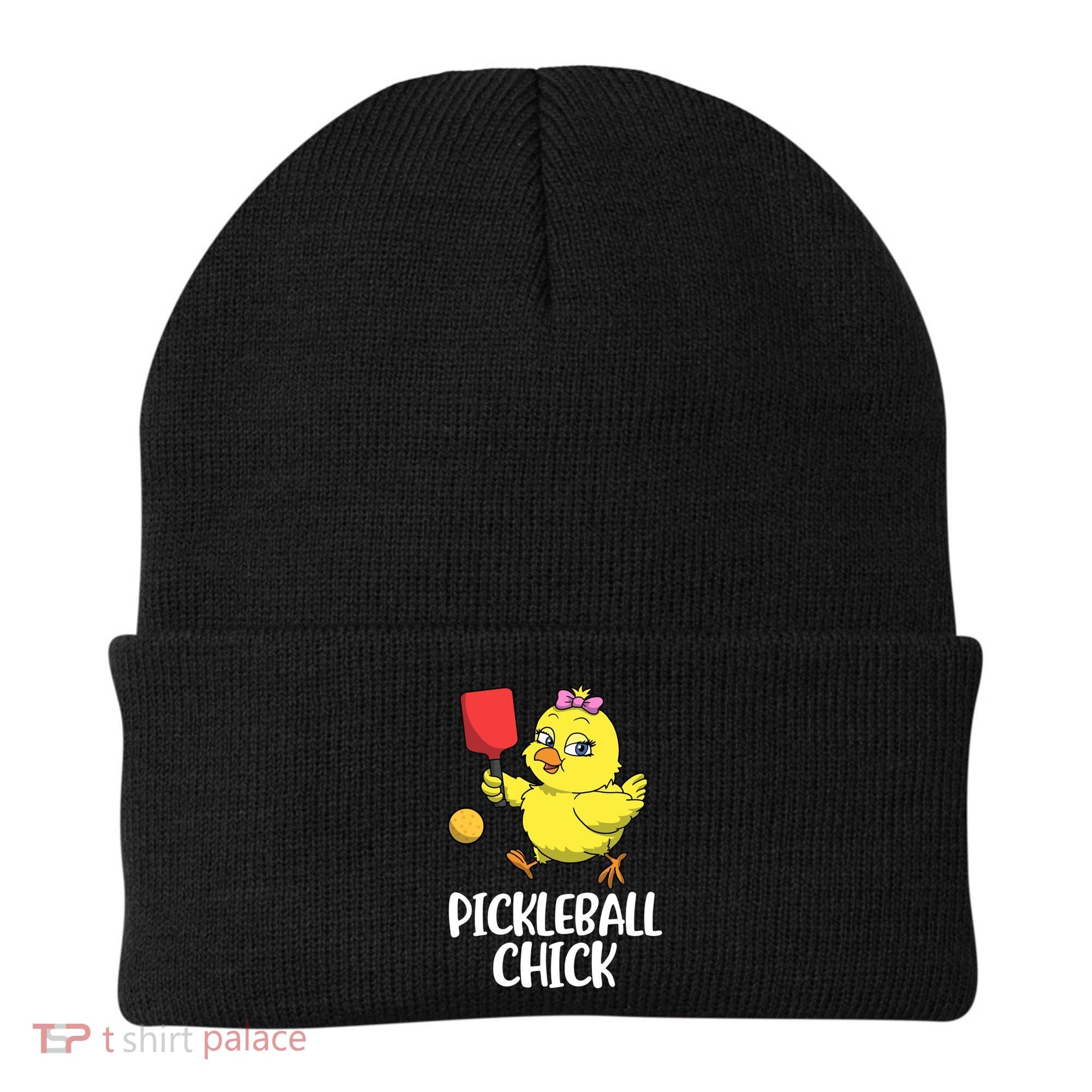 Pickleball Chick Cute Gift Beanie