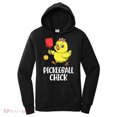 Pickleball Chick Cute Gift Women's Hoodie