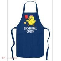Pickleball Chick Cute Gift Apron thumb 0