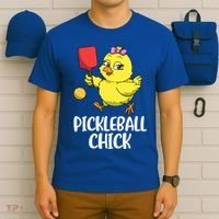 Pickleball Chick Cute Gift T-Shirt thumb 6