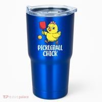 Pickleball Chick Cute Gift Tumbler thumb 0