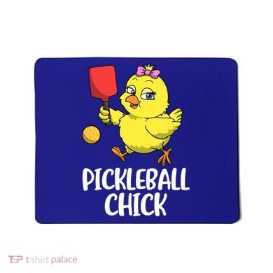 Pickleball Chick Cute Gift Mousepad