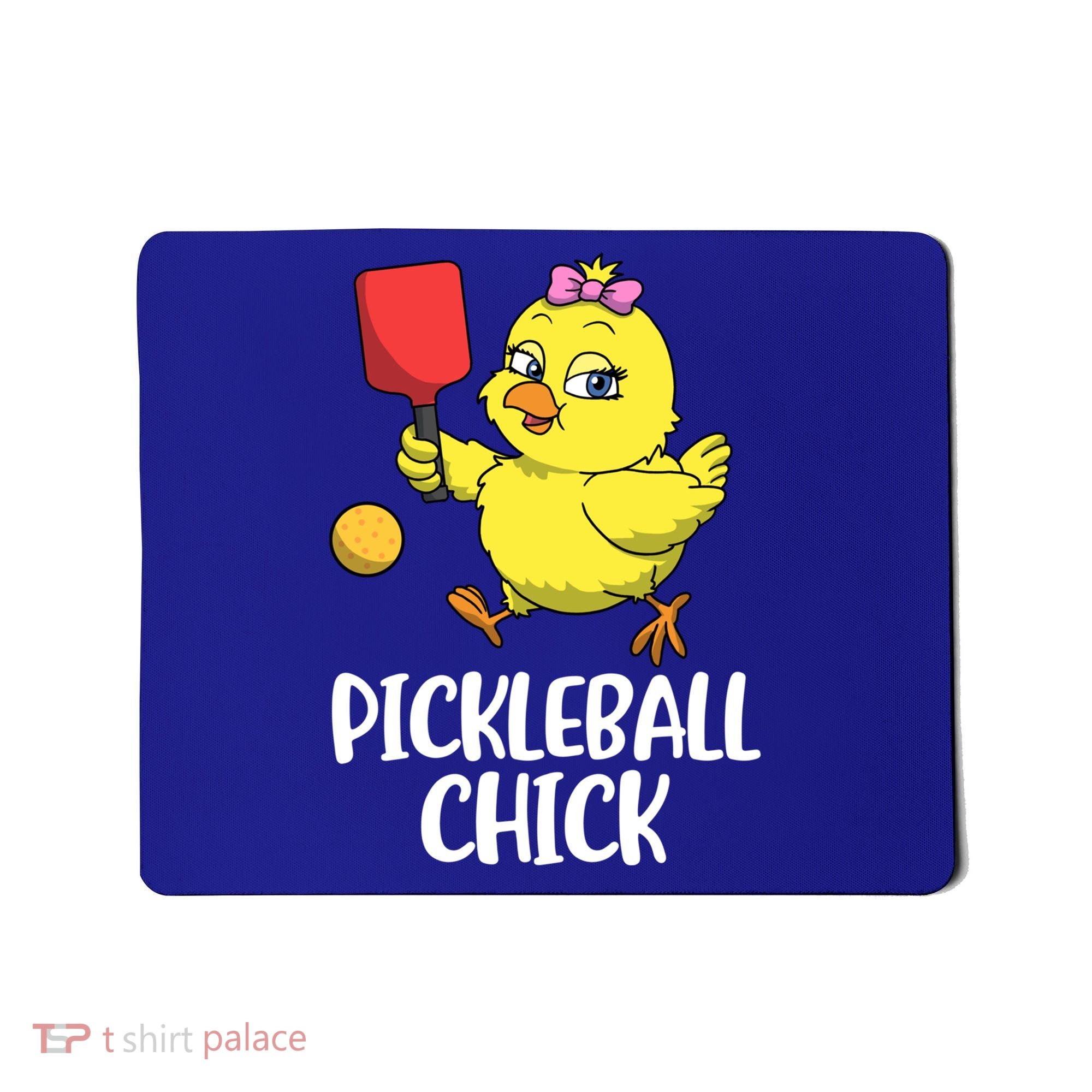 Pickleball Chick Cute Gift Mousepad