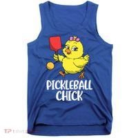 Pickleball Chick Cute Gift Tank Top thumb 0