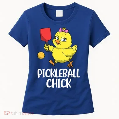 Pickleball Chick Cute Gift Women's T-Shirt