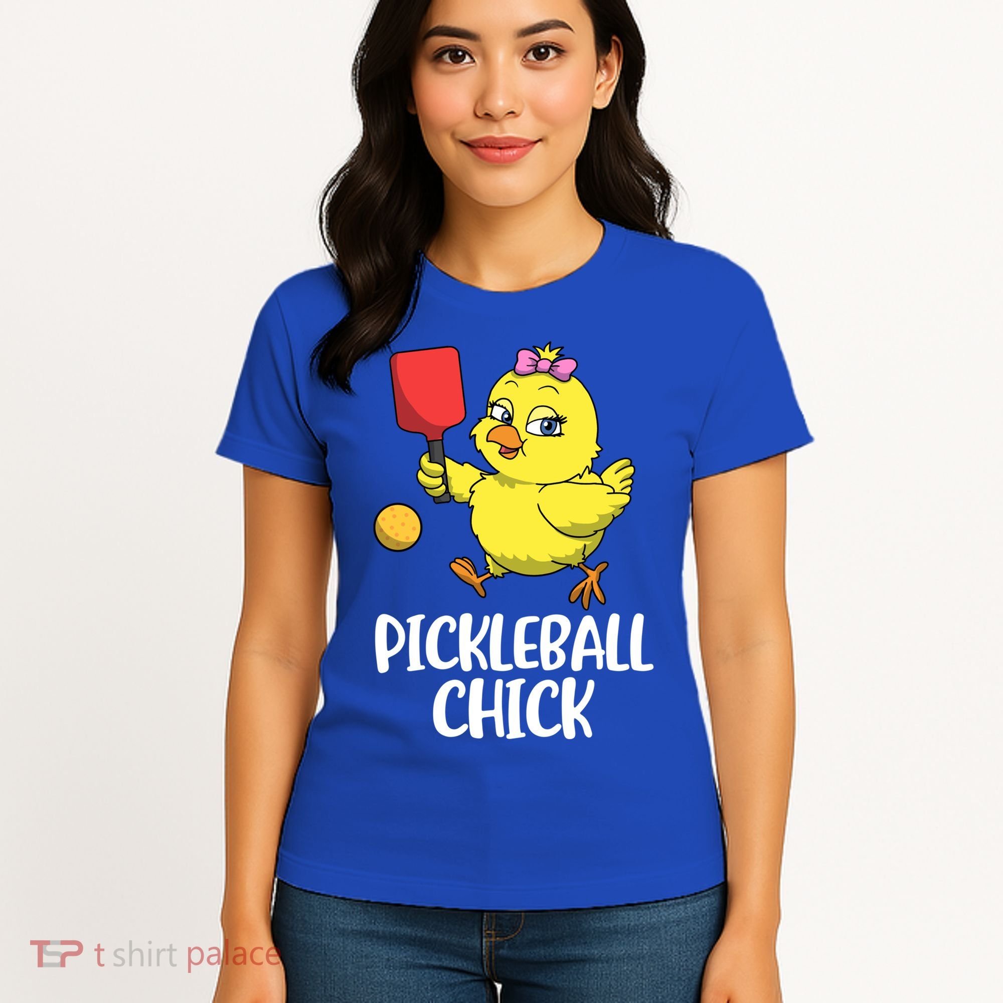 Pickleball Chick Cute Gift Women's T-Shirt
