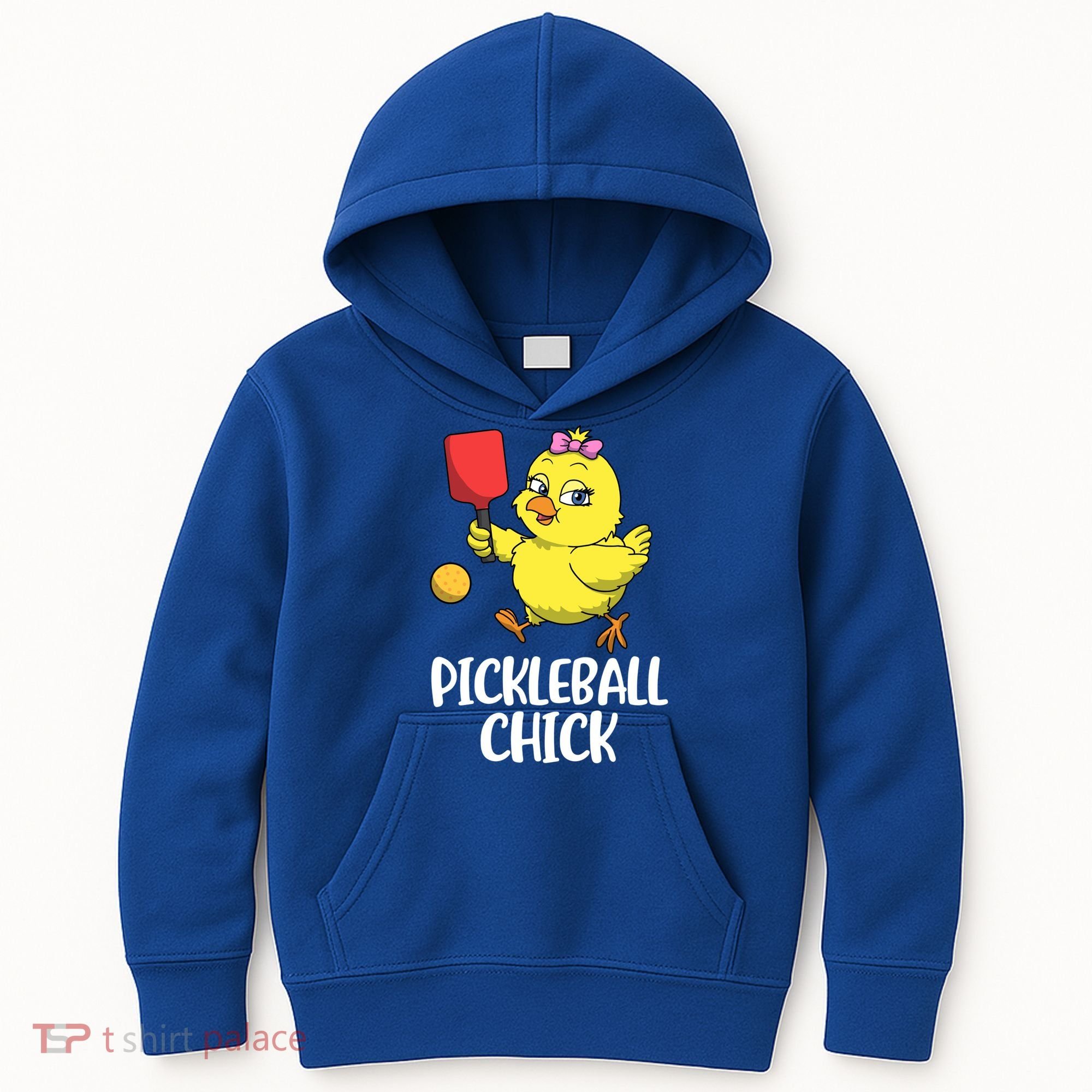 Pickleball Chick Cute Gift Kids Hoodie