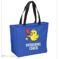 Pickleball Chick Cute Gift Tote Bag thumb 2