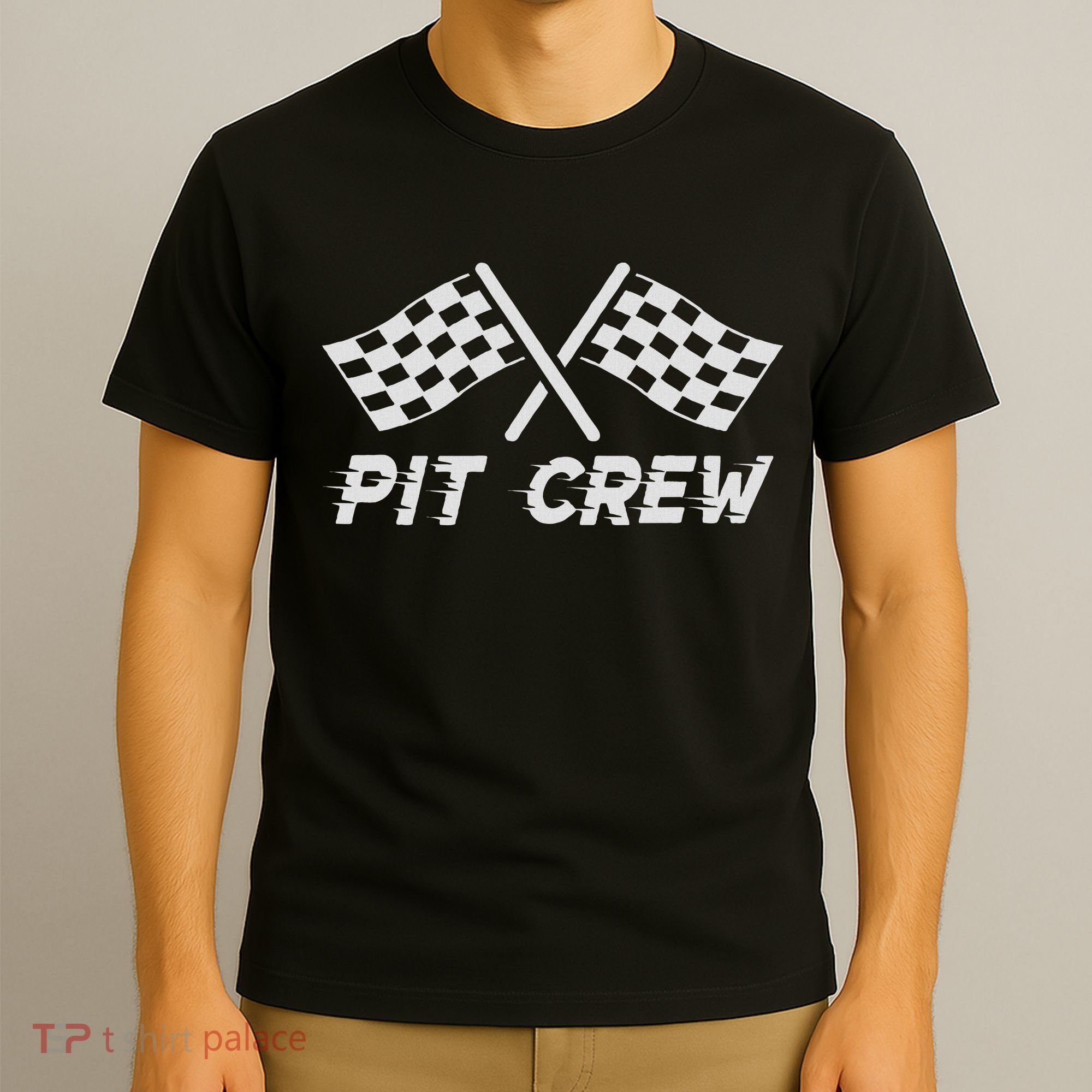 Pit Crew Costume For Race Car Parties T-Shirt