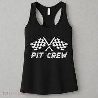 Pit Crew Costume For Race Car Parties Women's Tank Top thumb 3