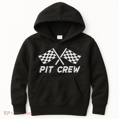 Pit Crew Costume For Race Car Parties Kids Hoodie