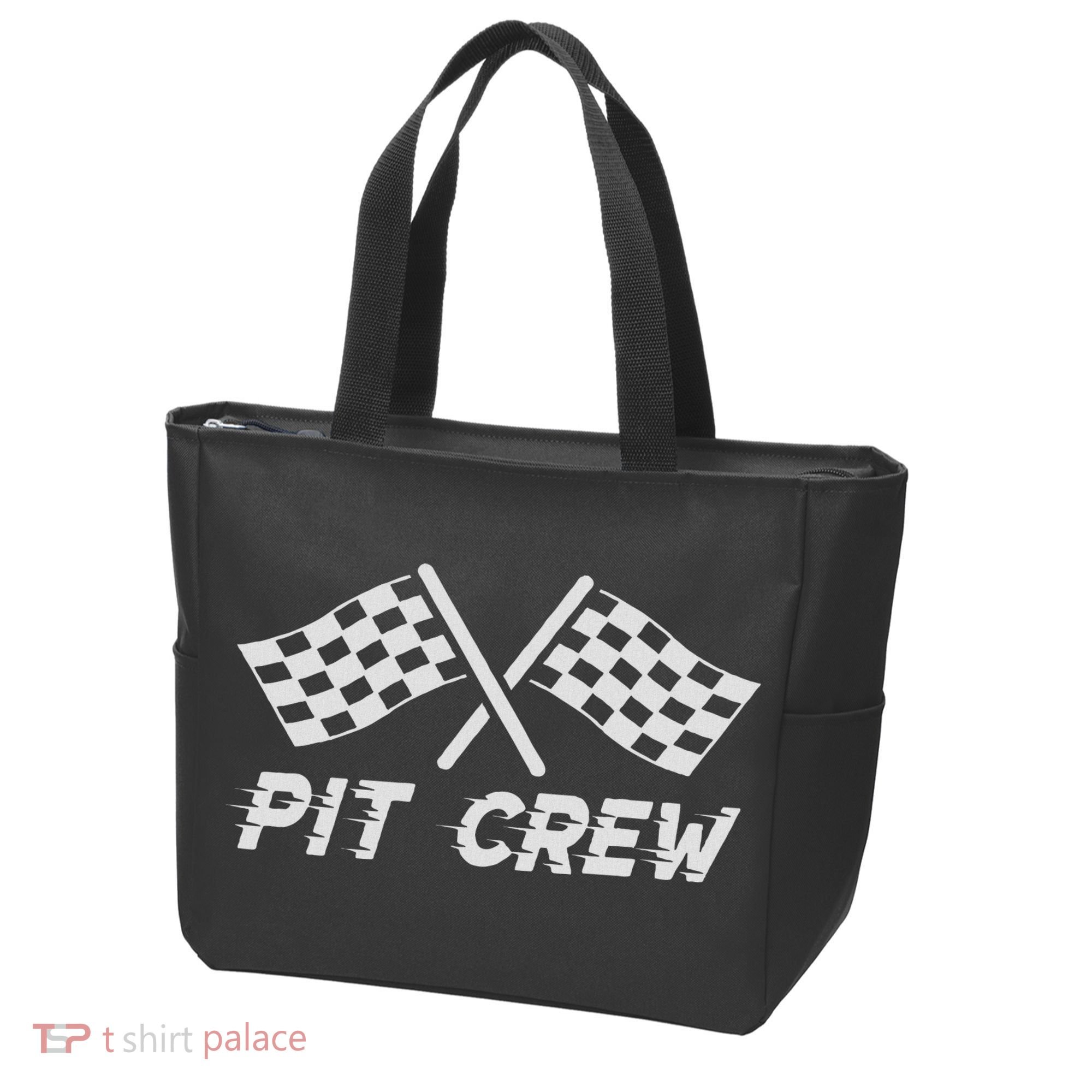 Pit Crew Costume For Race Car Parties Tote Bag