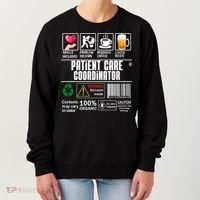 Patient Care Coordinator Complex Characters Coffee And Beer Great Gift Women's Sweatshirt thumb 0