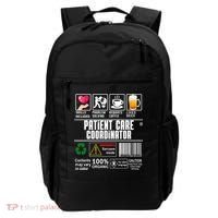 Patient Care Coordinator Complex Characters Coffee And Beer Great Gift Backpack thumb 0