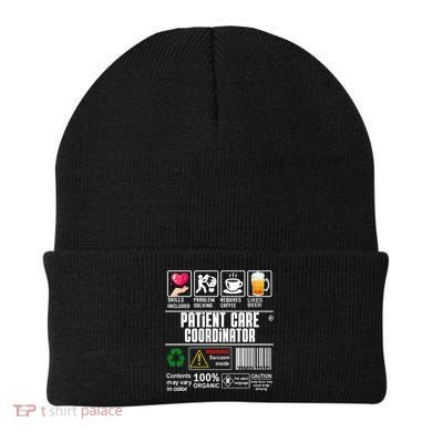 Patient Care Coordinator Complex Characters Coffee And Beer Great Gift Beanie