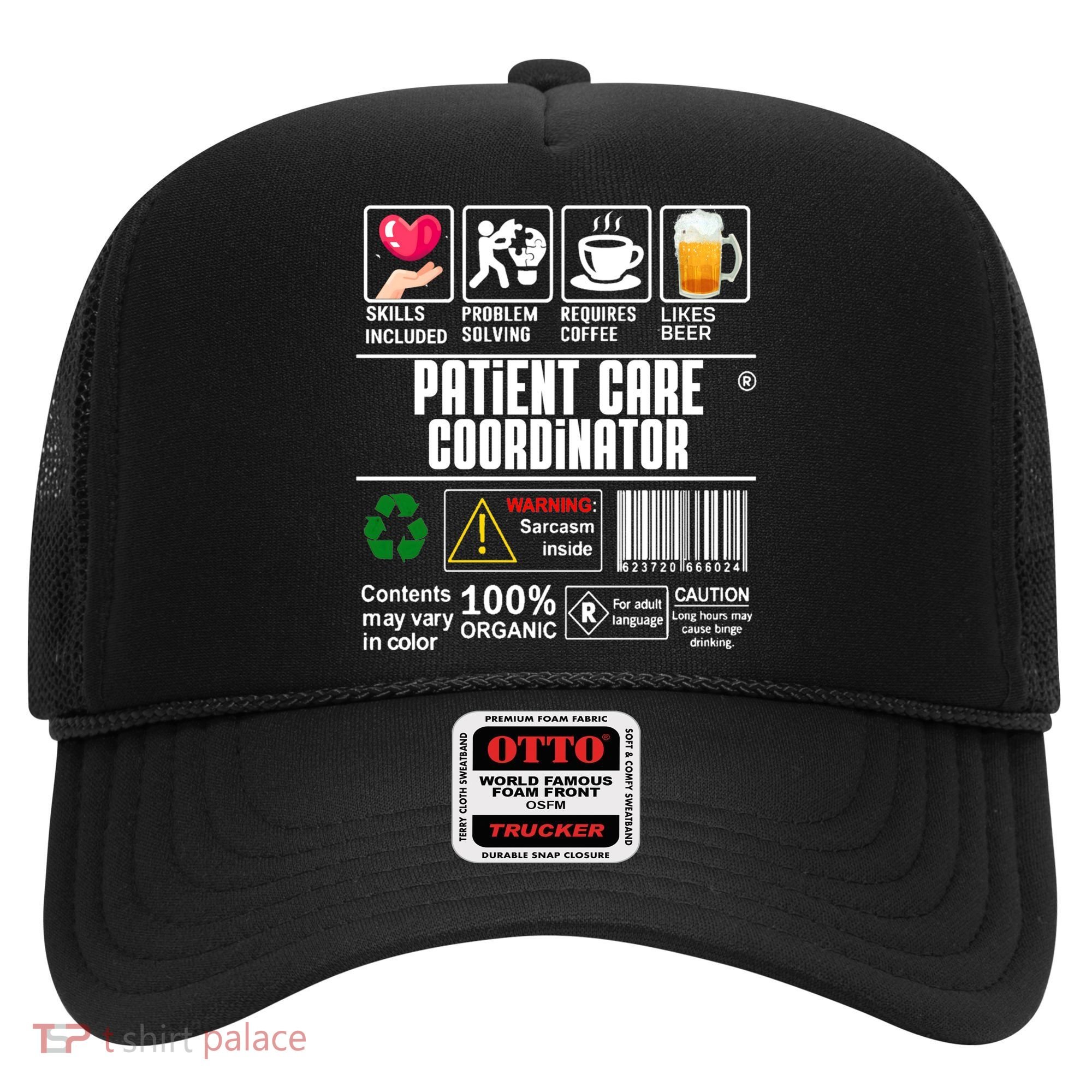 Patient Care Coordinator Complex Characters Coffee And Beer Great Gift Hat