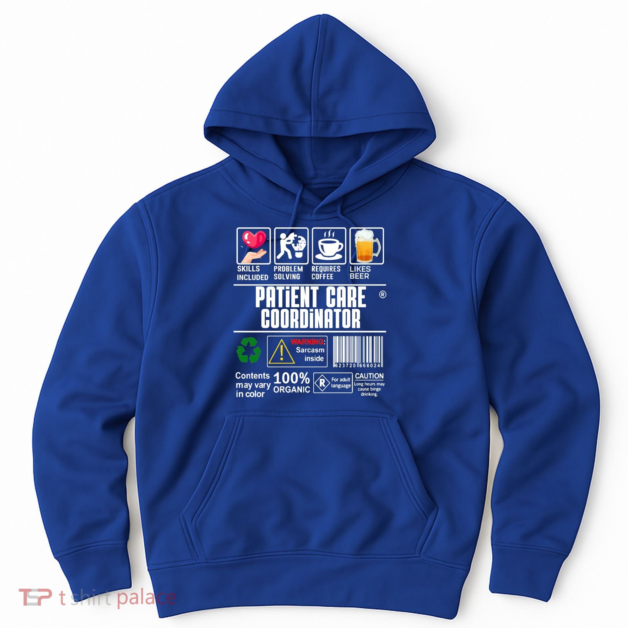 Patient Care Coordinator Complex Characters Coffee And Beer Great Gift Hoodie