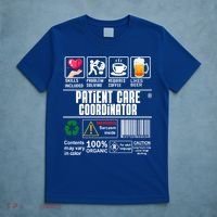 Patient Care Coordinator Complex Characters Coffee And Beer Great Gift T-Shirt thumb 5