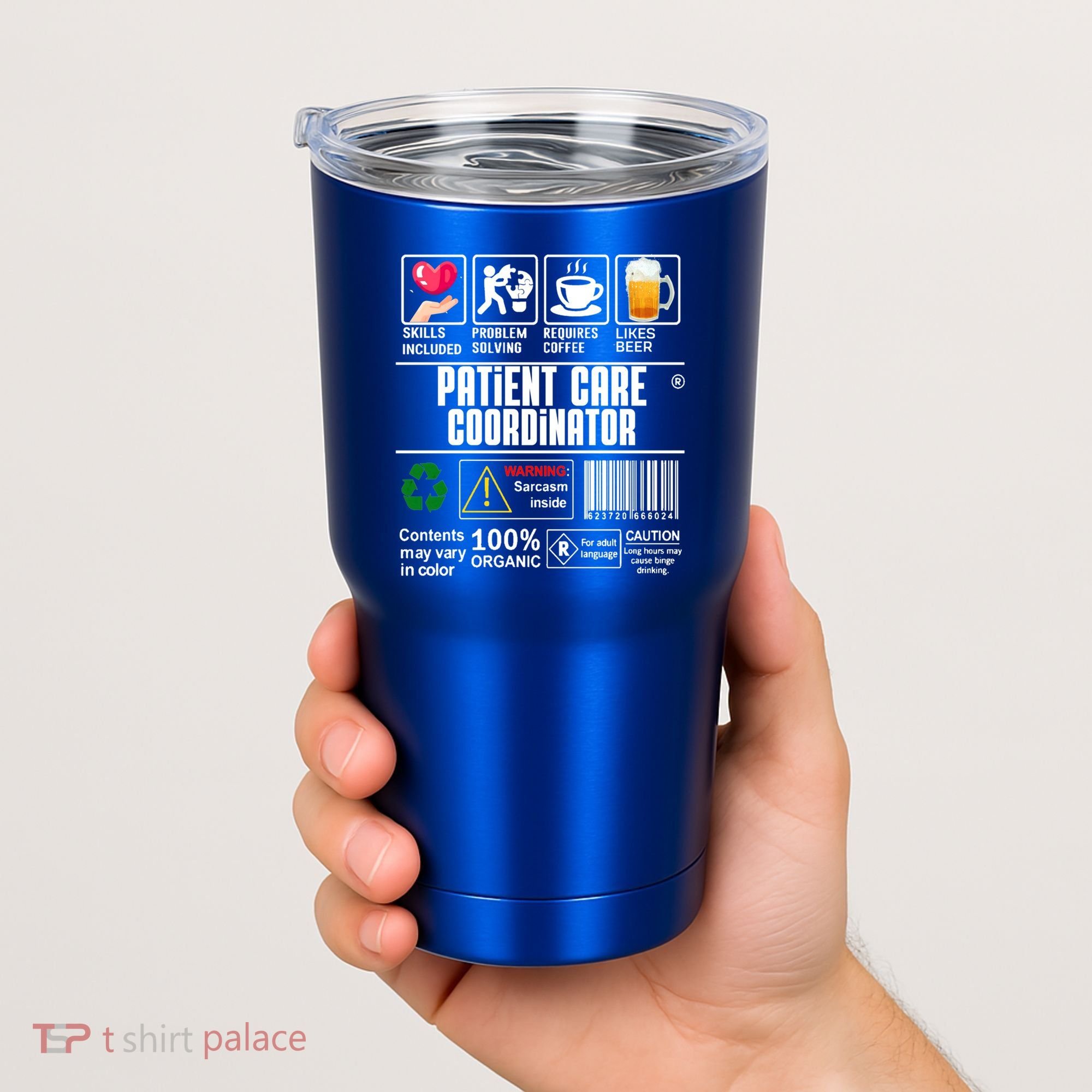 Patient Care Coordinator Complex Characters Coffee And Beer Great Gift Tumbler