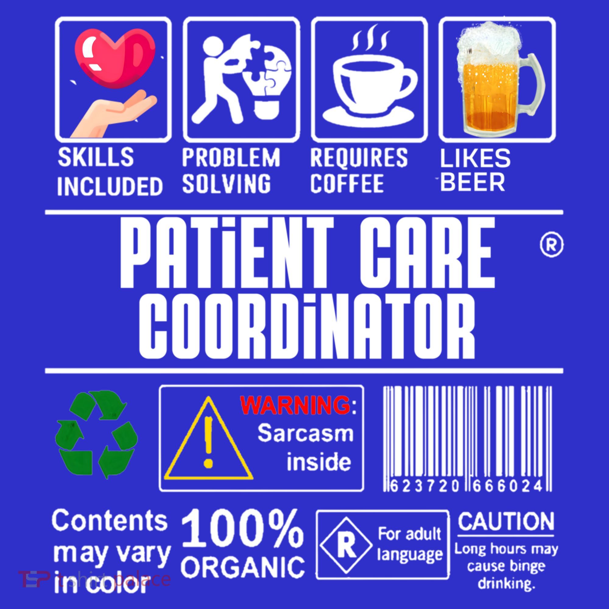 Patient Care Coordinator Complex Characters Coffee And Beer Great Gift Women's Long Sleeve Shirt
