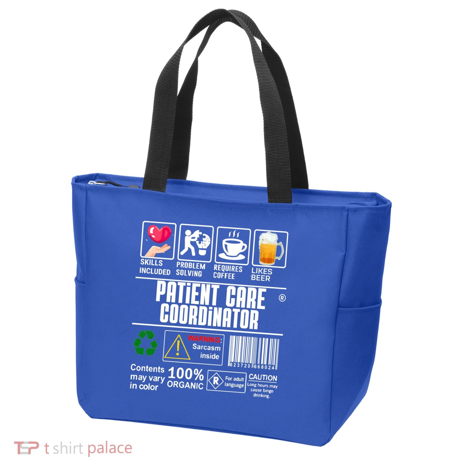 Patient Care Coordinator Complex Characters Coffee And Beer Great Gift Tote Bag