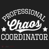 Professional Chaos Coordinator Funny Mom Teacher Gift Golf Towel thumb 3