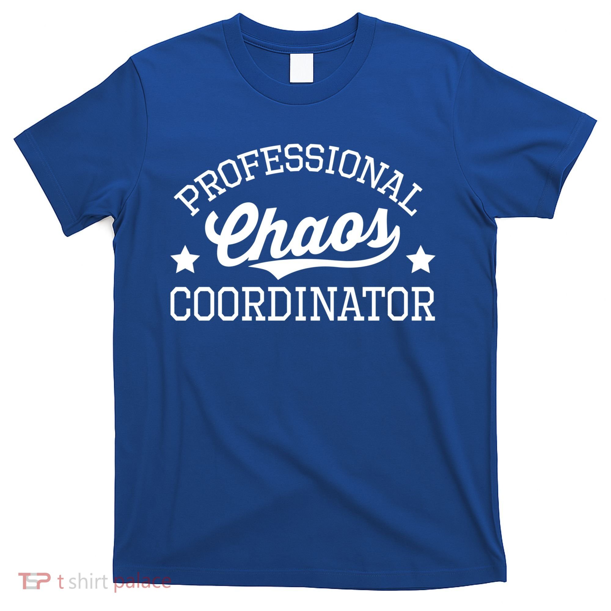 Professional Chaos Coordinator Funny Mom Teacher Gift T-Shirt