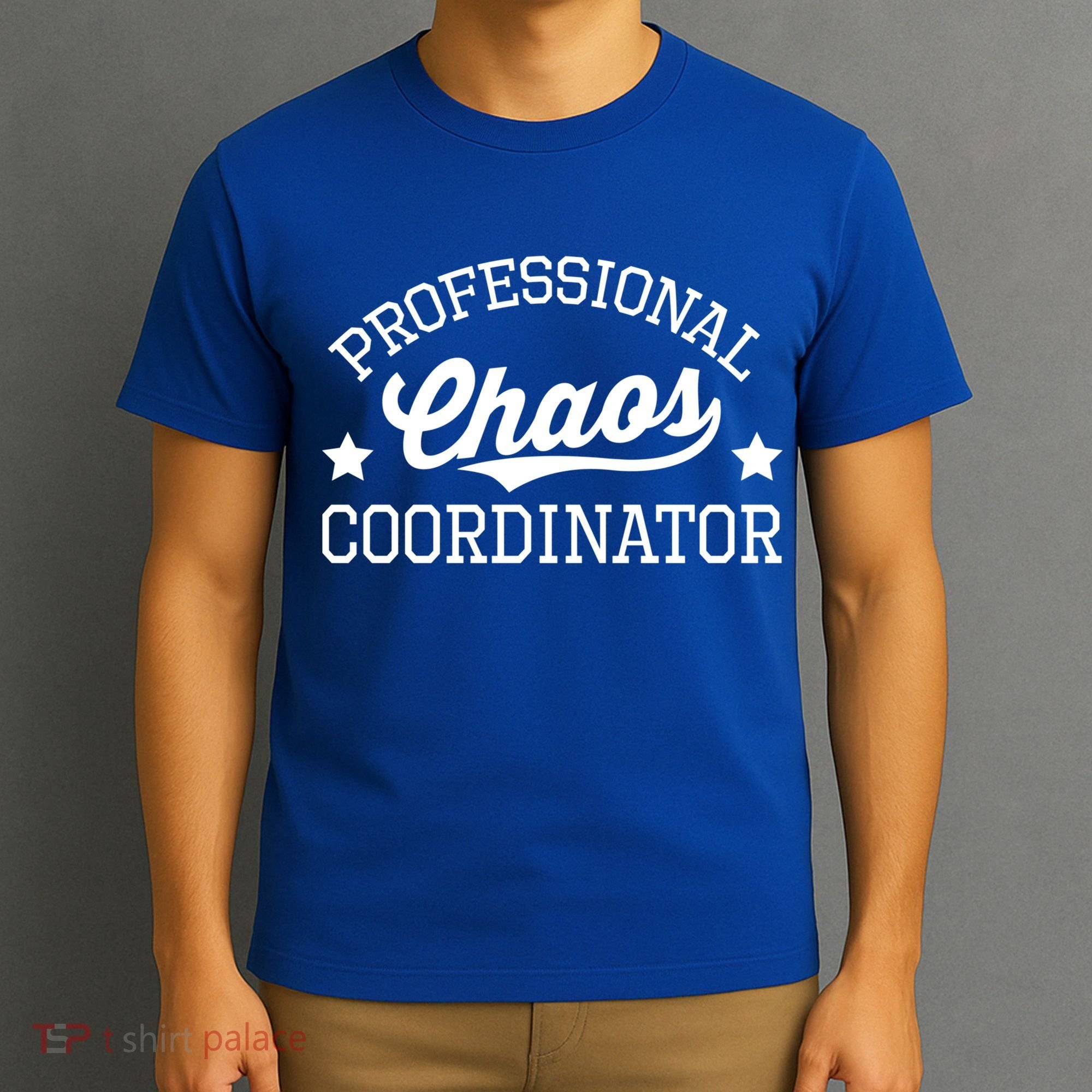 Professional Chaos Coordinator Funny Mom Teacher Gift T-Shirt