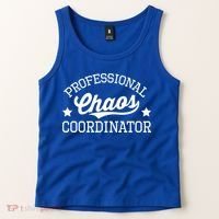 Professional Chaos Coordinator Funny Mom Teacher Gift Tank Top thumb 2