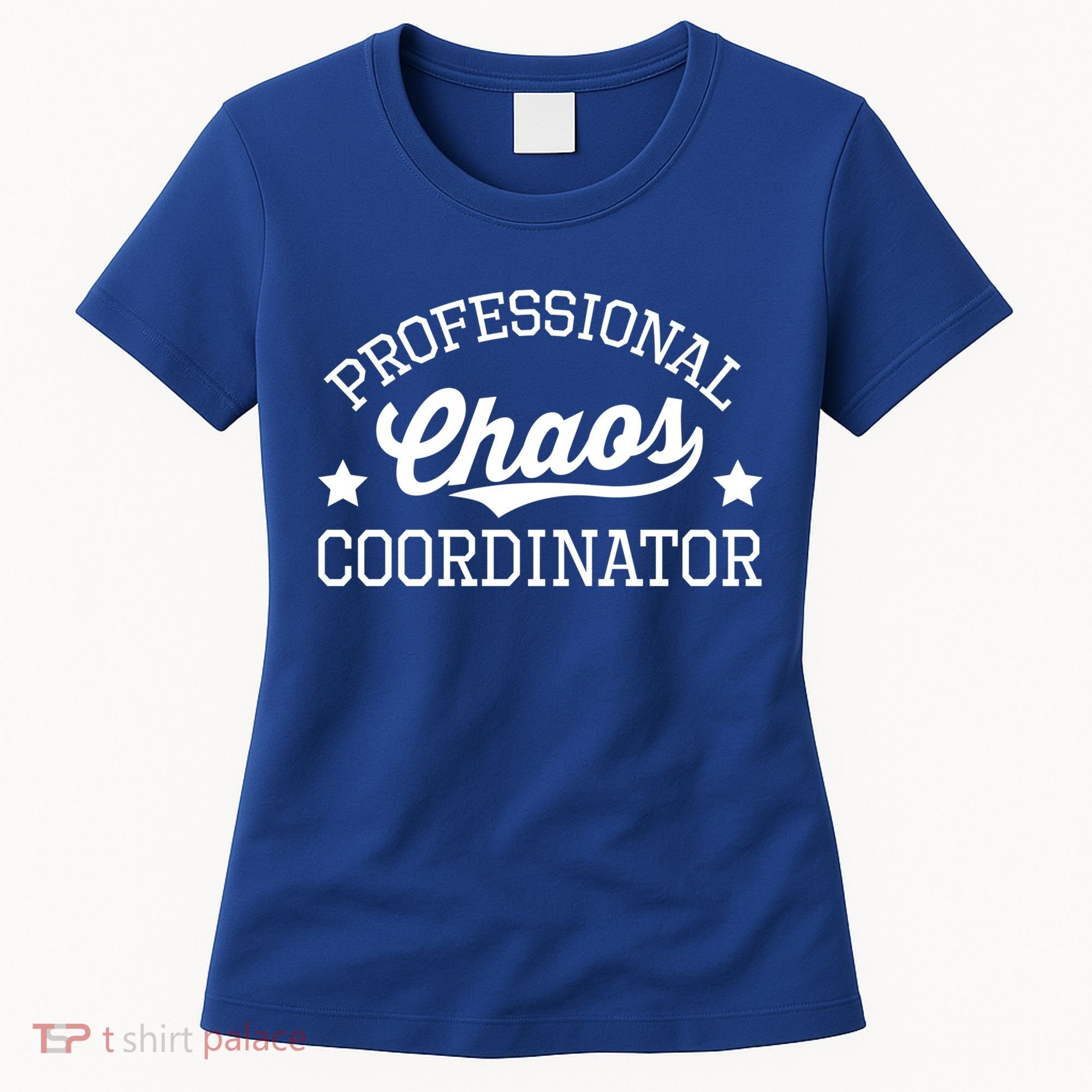 Professional Chaos Coordinator Funny Mom Teacher Gift Women's T-Shirt