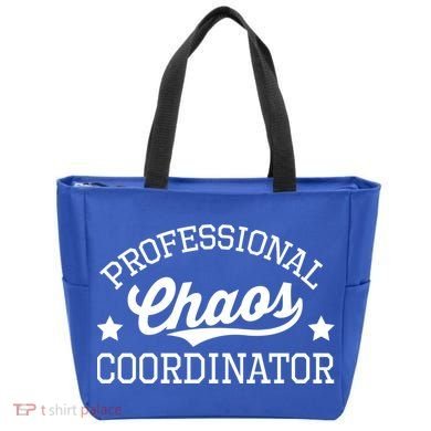 Professional Chaos Coordinator Funny Mom Teacher Gift Tote Bag