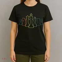 Play Chess Chess Lover Chess Sayings T-Shirt thumb 4