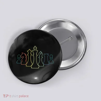 Play Chess Chess Lover Chess Sayings Button