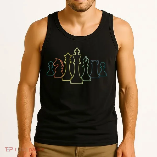 Play Chess Chess Lover Chess Sayings Tank Top