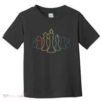 Play Chess Chess Lover Chess Sayings Toddler T-Shirt thumb 0