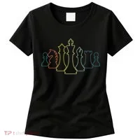 Play Chess Chess Lover Chess Sayings Women's T-Shirt thumb 0