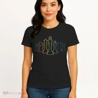 Play Chess Chess Lover Chess Sayings Women's T-Shirt thumb 4