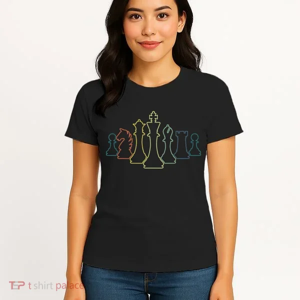 Play Chess Chess Lover Chess Sayings Women's T-Shirt