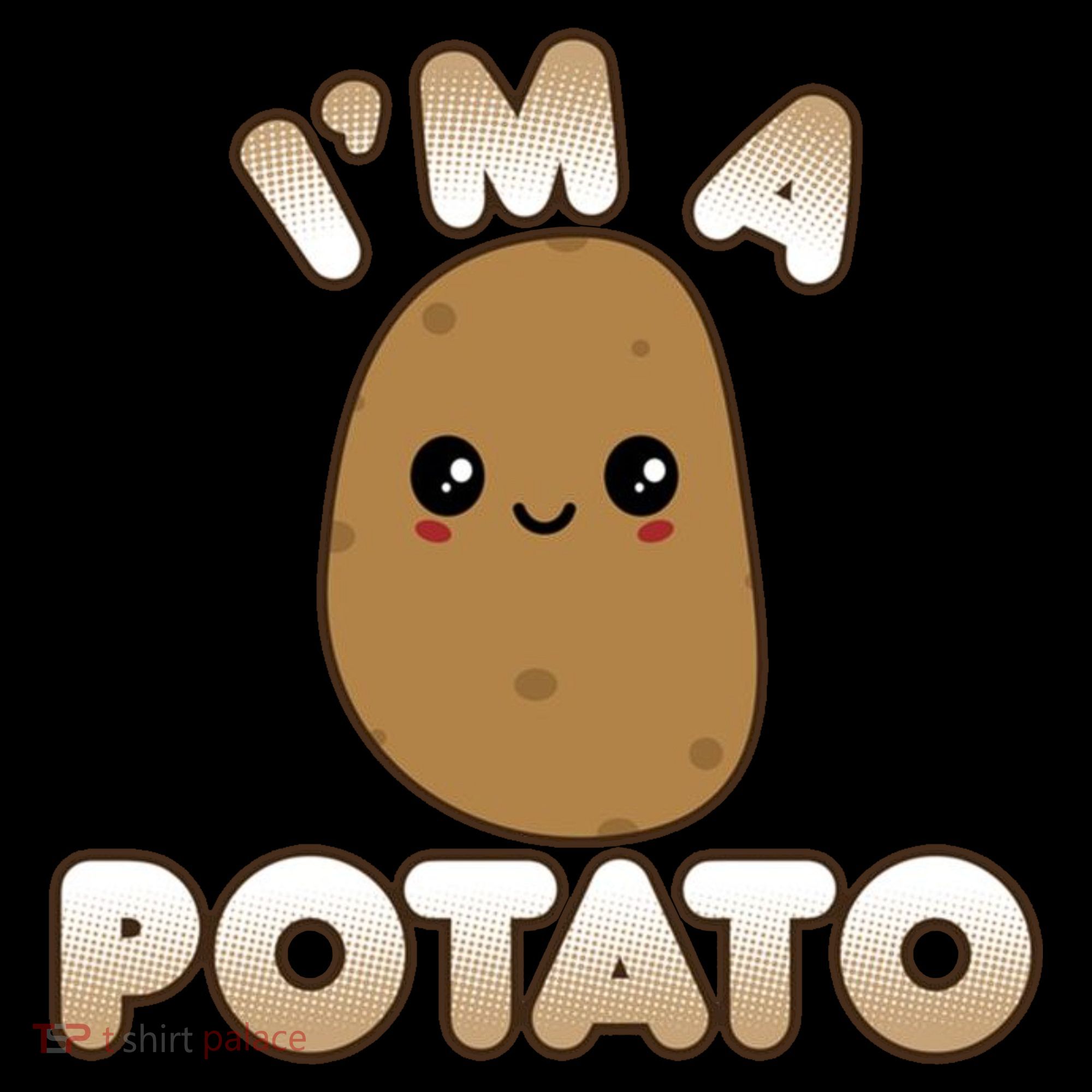 Potato Costume Cute Kawaii Style Smiling IM A Potato Coffee Mug