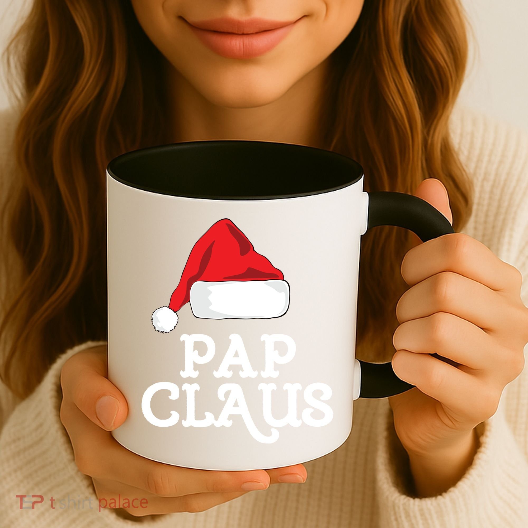 Pap Claus Christmas Family Group Matching Pajama Gift Coffee Mug