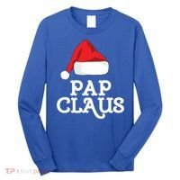 Pap Claus Christmas Family Group Matching Pajama Gift Long Sleeve Shirt thumb 0