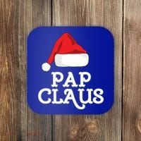 Pap Claus Christmas Family Group Matching Pajama Gift Coaster thumb 0