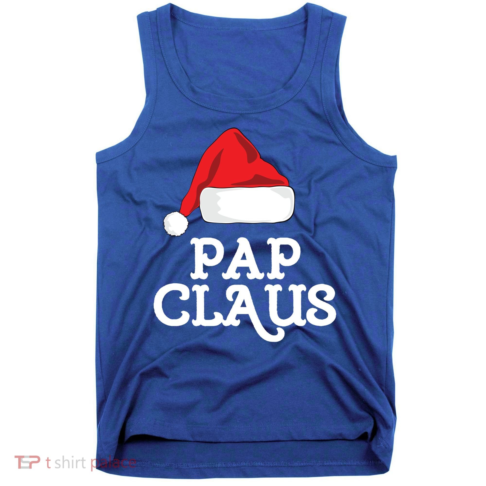 Pap Claus Christmas Family Group Matching Pajama Gift Tank Top