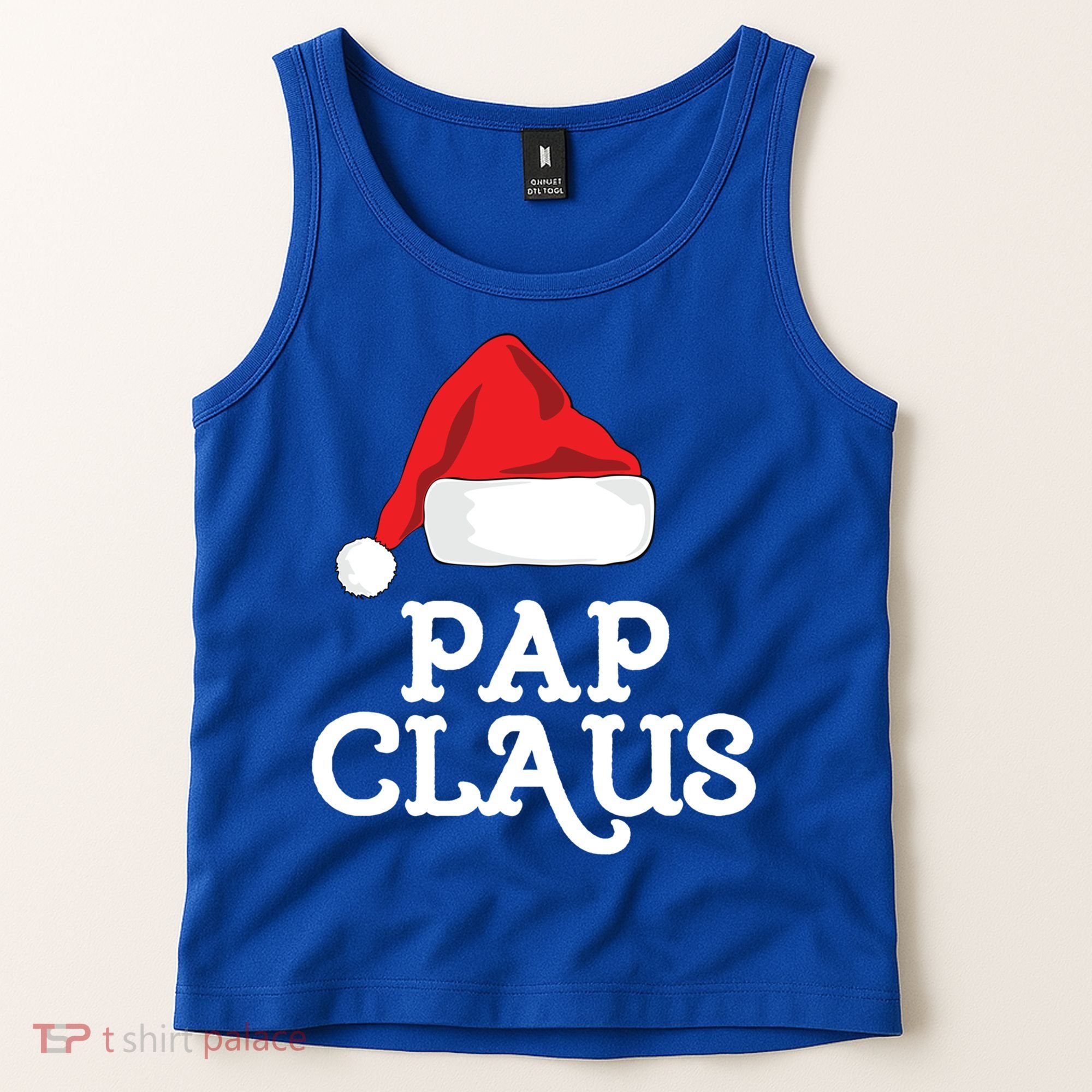 Pap Claus Christmas Family Group Matching Pajama Gift Tank Top